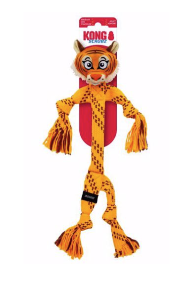 Kong Scrubz Safari Tiger Medium