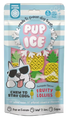 Pup Ice Fruity Lollies Pineapple