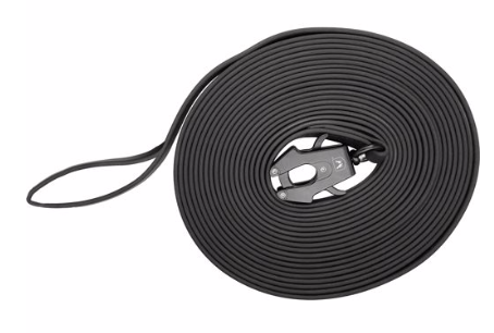 Boss Dog Leash .5" black x20'