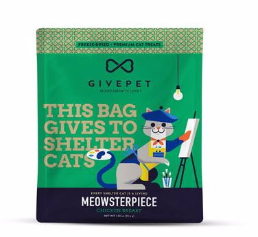 Givepet Meowsterpiece Freeze Dried 1.25 oz