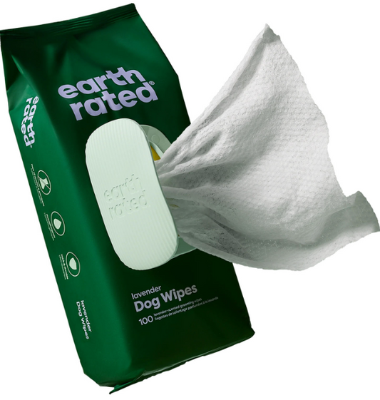 Earth Rated Compostable Wipes 100ct - Lavender