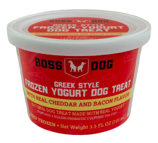 Boss Dog Yogurt Cheddar/Bacon 3.5z