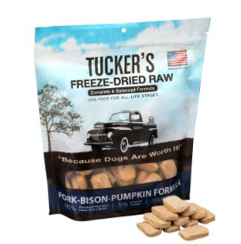 Tuckers Freeze Dried Pork Bison 14oz