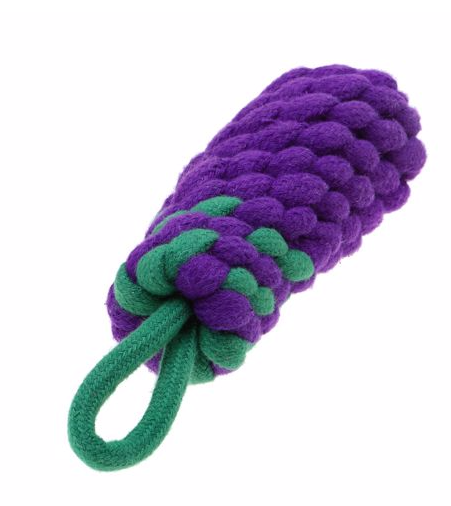 Country Tails Eggplant Rope