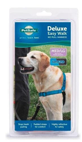 PetSafe Deluxe Easy Walk Harness Blue MD/LG