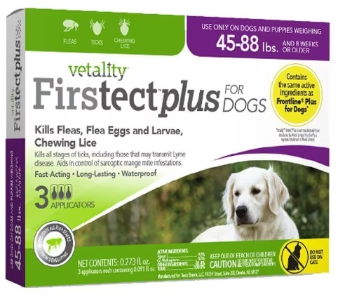 Firstect Plus Flea & Tick 45#-88#