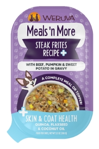 Weruva Dog Meals N More Steak Frites 3.5z