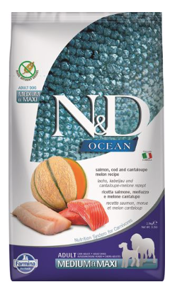 N&D Ocean Salmon Cod Med 5.5#