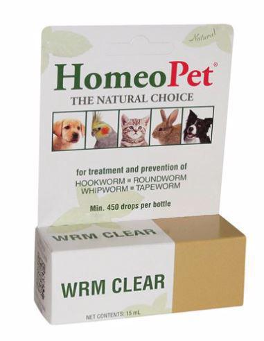 HomeoPet Wrm Clear