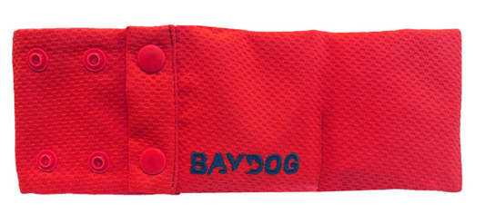 BayDog Cooling Collar Artic Bay Red SM