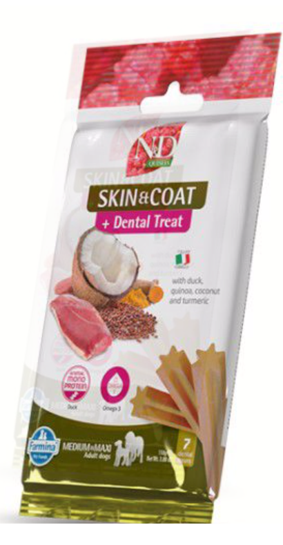 Farmina Dog Duck Skin Coat Quinoa Dental Treat