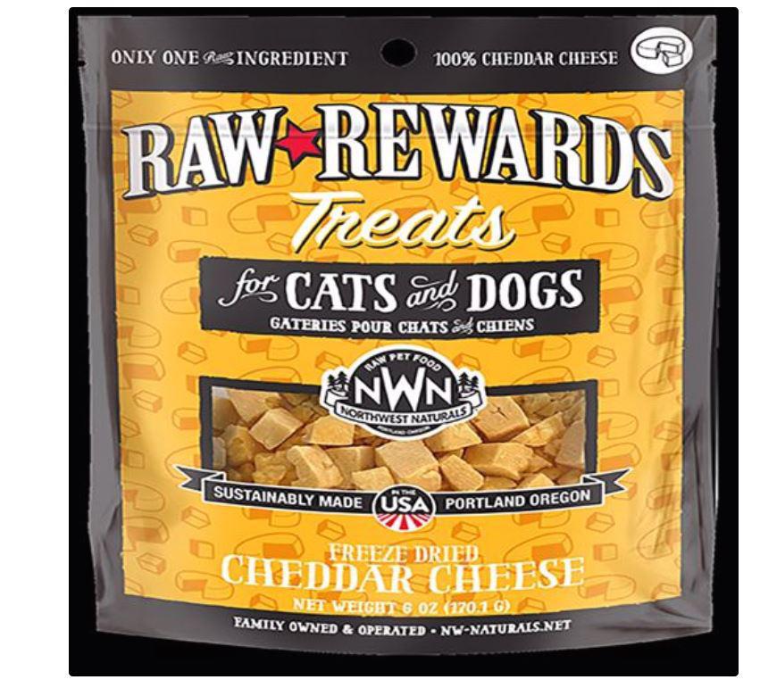 Raw Rewards Cheddar Cheese FD 6oz