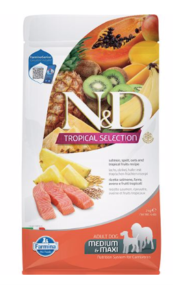 N&D Tropical Salmon Med 4.4#