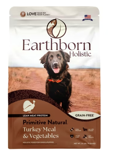 Earthborn Holistic Turkey Meal GF 25#