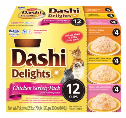 Inaba Dashi Chicken Variety 2.5oz / 12pk
