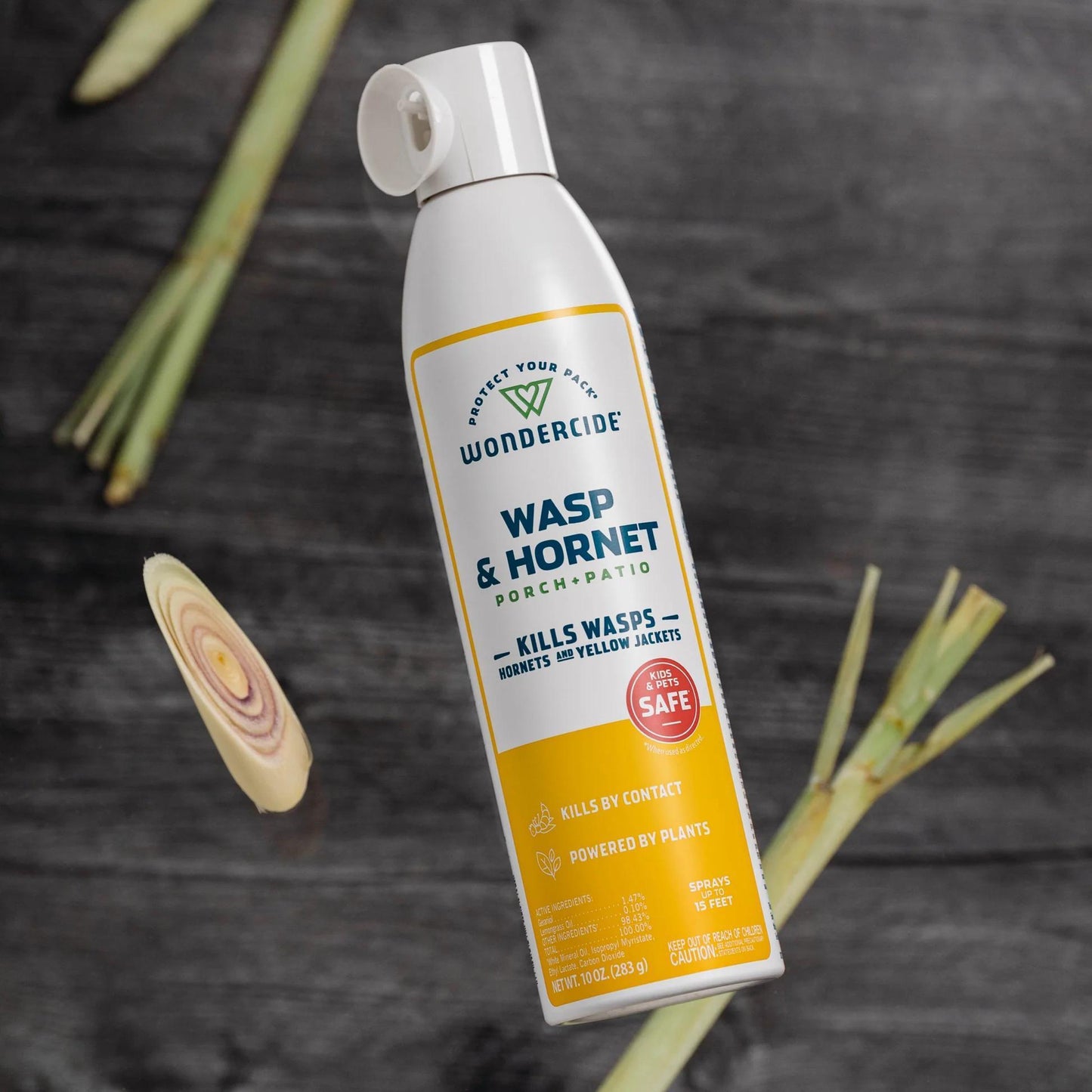 Wondercide 10oz Wasp & Hornet Porch Patio Aerosol Spray