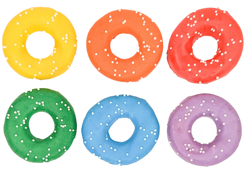 Bosco & Roxys Mini Donut Rainbow