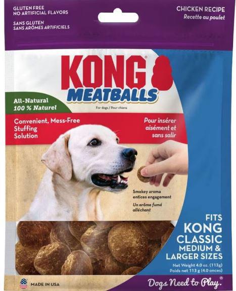 Kong Chicken Meatballs 4oz