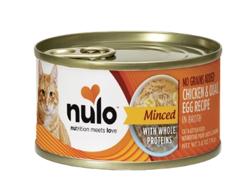Nulo Chicken w/ Whole Quail Egg Minced 2.8oz