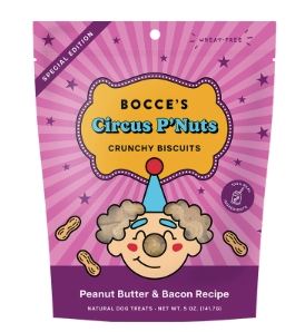 Bocce's Bakery Circus P’Nuts Crunchy Biscuits 6oz