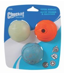 Chuck-it Fetch Medley 3pk