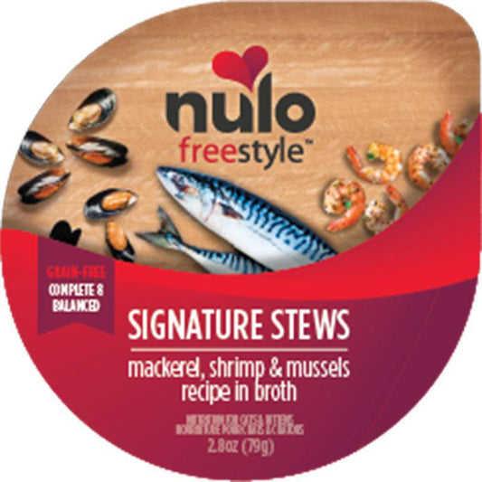 Nulo Freestyle Stew Mackerel & Shrimp GF 2.8z