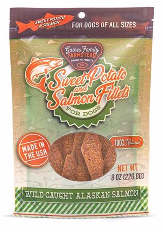 Gaines Family Sweet Potato & Salmon Fillet 8oz