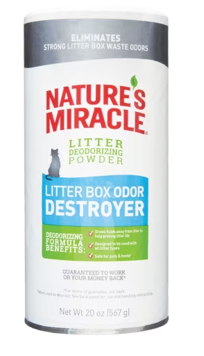 Nature's Miracle Litter Box Odor Destroyer 20z