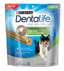 Purina Dentalife Chews SM/MD 40ct
