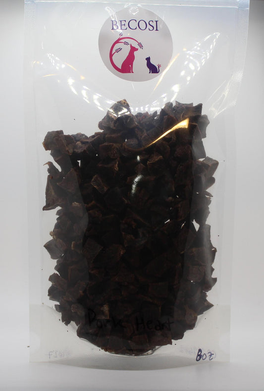 Becosi Dehydrated Pork Heart 8 oz