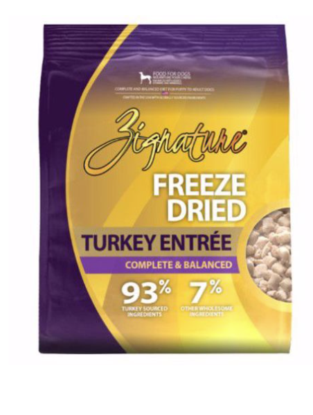 Zignature Freeze Dried Entree - Turkey