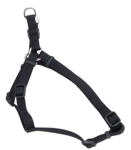 Coastal 3/8" Adjustable Harness Black 12"-18"