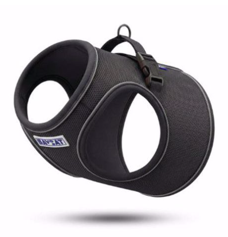 BayCat Chesapeake Black Harness 6ft Leash Small