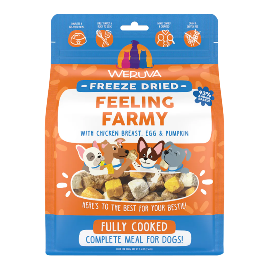 Weruva Dog Freeze-Dried Feeling Farmy 5.5oz