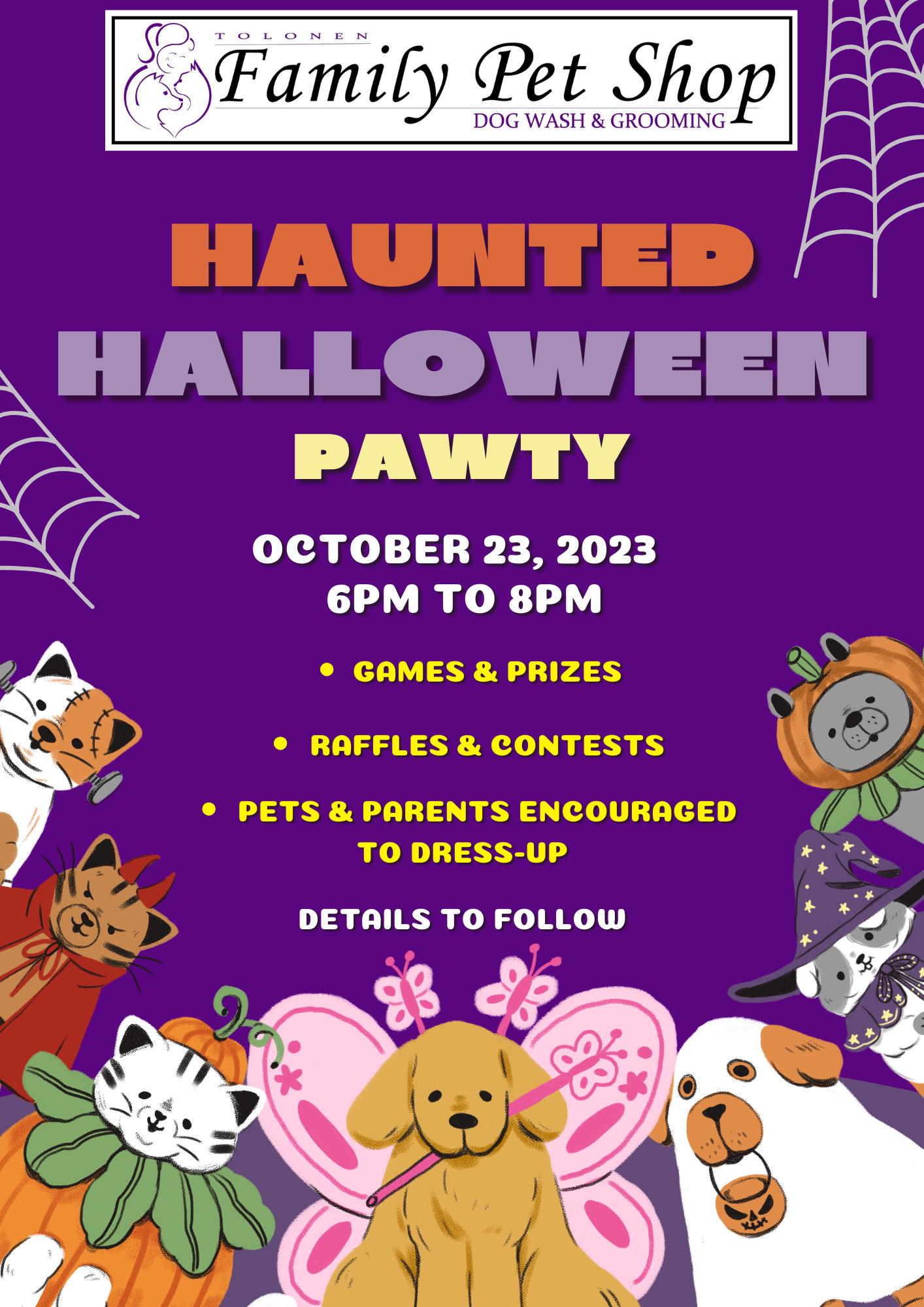 Training Events Tolonen Family Pet Shop training-events-tolonen-family-pet-shop