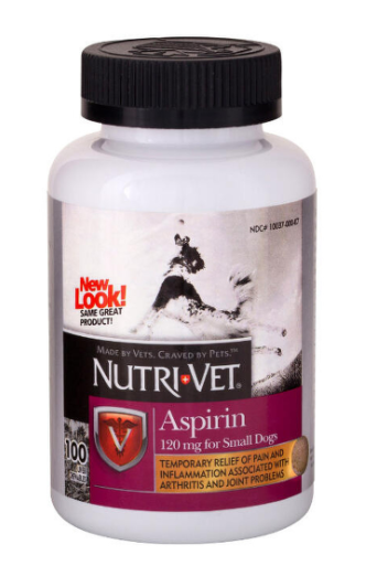 NutriVet Aspirin Small Dogs 100ct