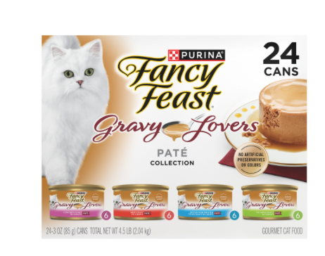 Fancy Feast Gravy Lovers Pate Variety Cat 24 / 3 oz