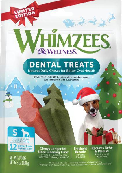 Whimzees Holiday Chews SM 12pc