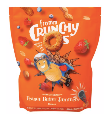 Fromm Crunchy Os Peanut Butter Jammers 6oz