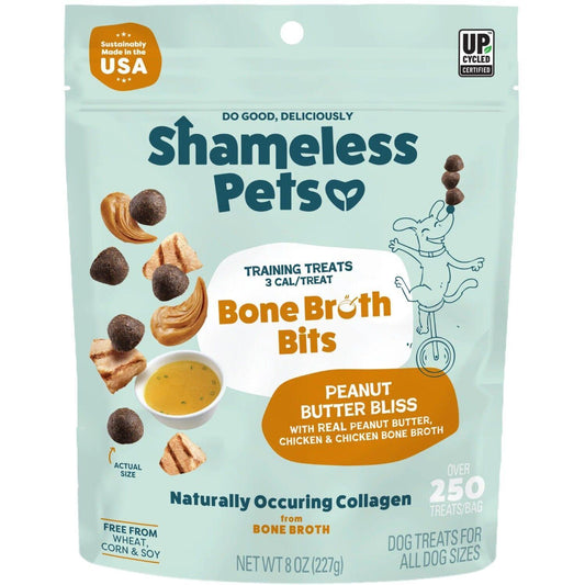 Shameless Peanut Butter Bone Broth Chews 8oz