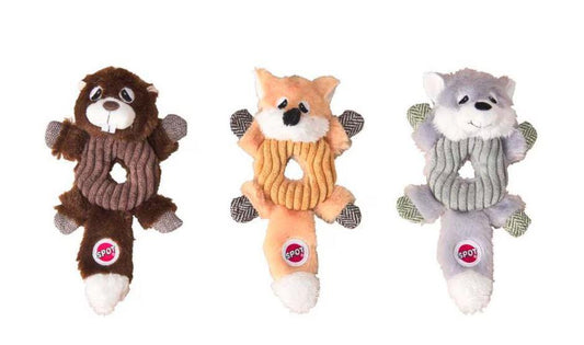 Spot Lil Spots Donut Crincklers Dog Toy 3ct