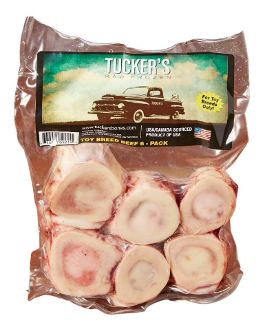 Tuckers Toy Breed Beef Bones 6pk