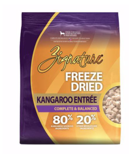 Zignature Freeze Dried Entree - Kangaroo 4oz