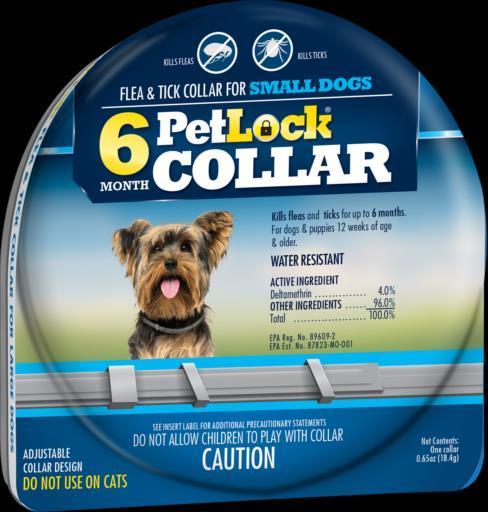 PetLock 6 Month Dog Collar SM