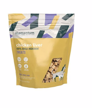 Momentum Carnivore Nutrition Freeze Dried 3.5oz - Chicken Liver