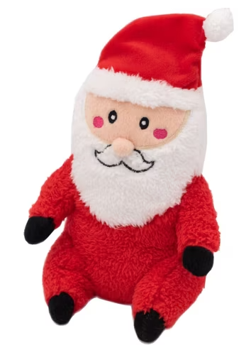 Zippy Paws Holiday Cheeky Chumz - Santa