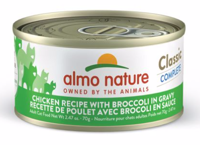 Almo Chicken Broccoli Gravy Classic 2.47z