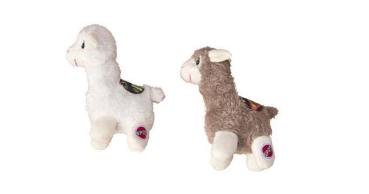 Spot Lil Spots Yo Llama Dog Toy w/ Squeaker 2ct