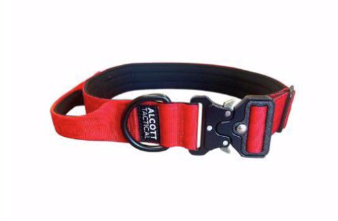 Alcott Small Solid Tactical Collar Red