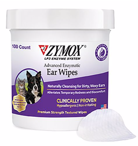 Zymox Advanced Enzymatic Wipes 100ct